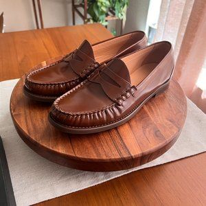 Winona Penny Loafers in Spazzolato Leather - JCrew